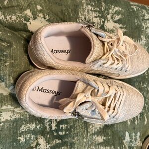 Women's Cream Sneakers